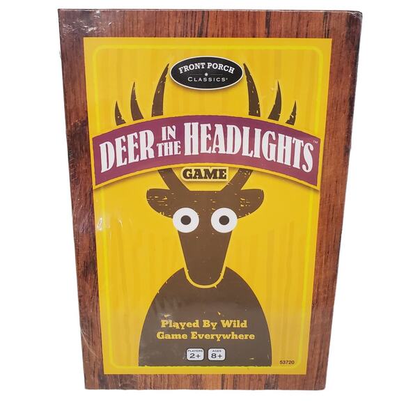 Deer in the Headlights Card Game Cards Front Porch Classics Wild Games - Picture 1 of 7